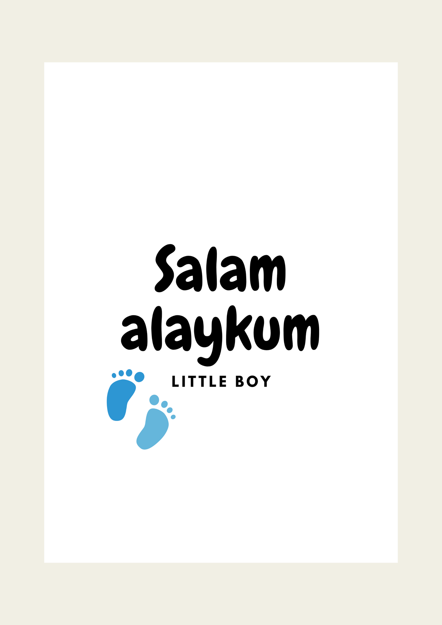 Salam alaykum little Boy